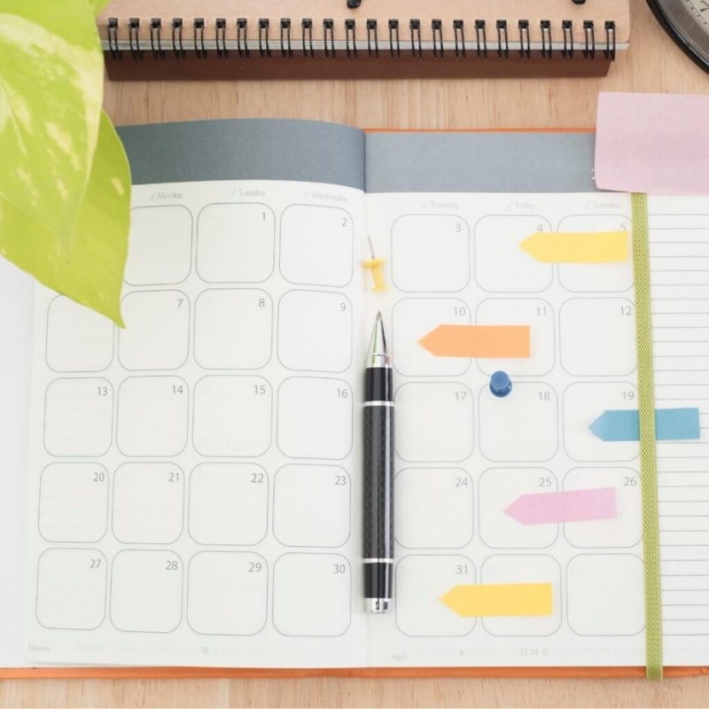 Journal with pen