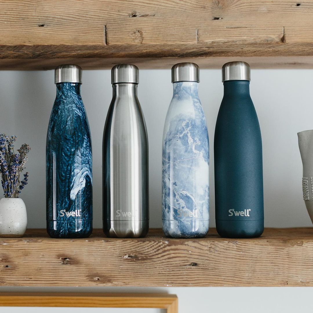 Four swell water bottels