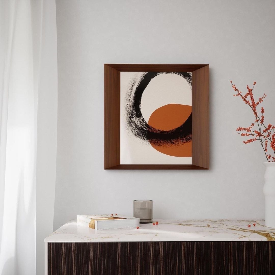 Framed wall art