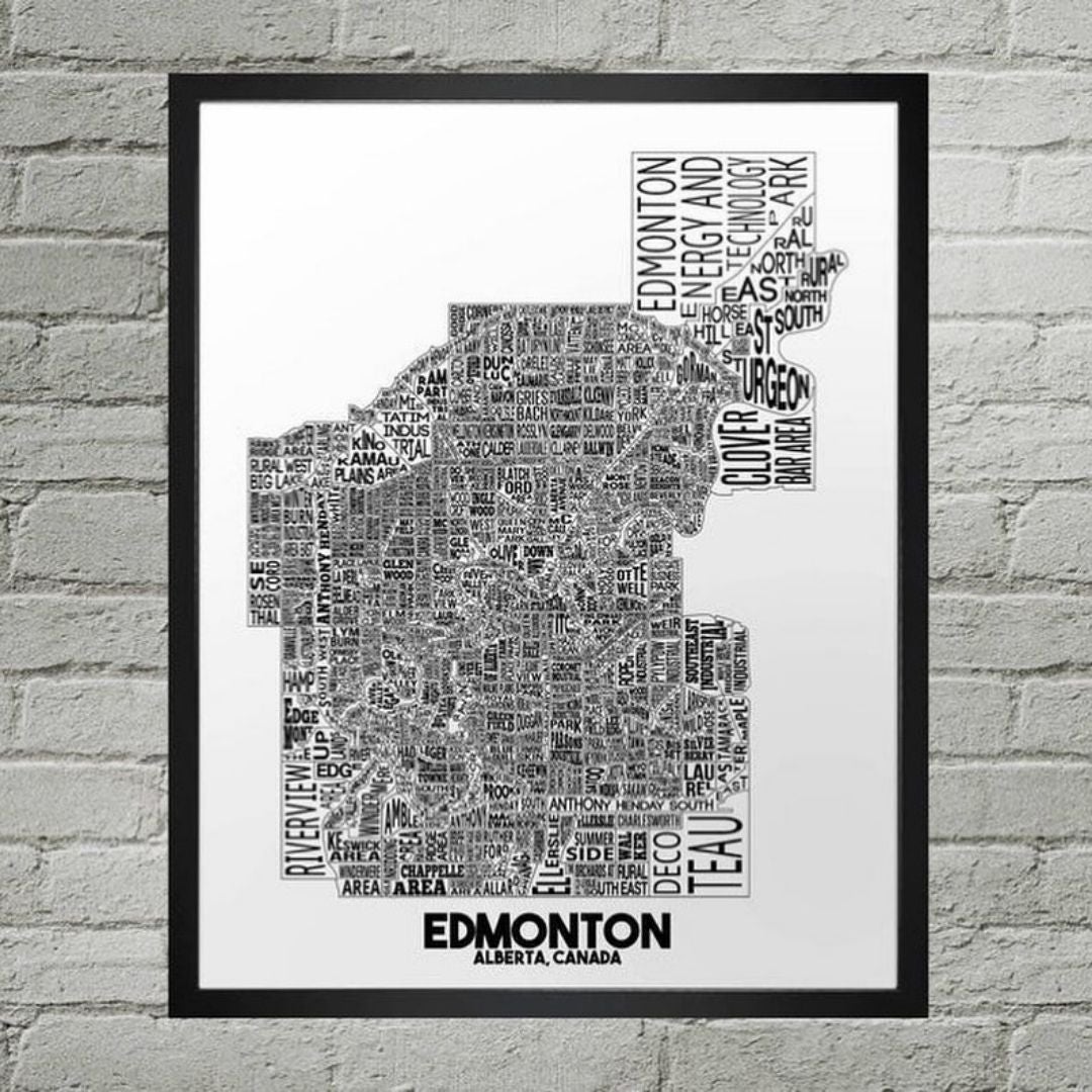 Edmonton art print