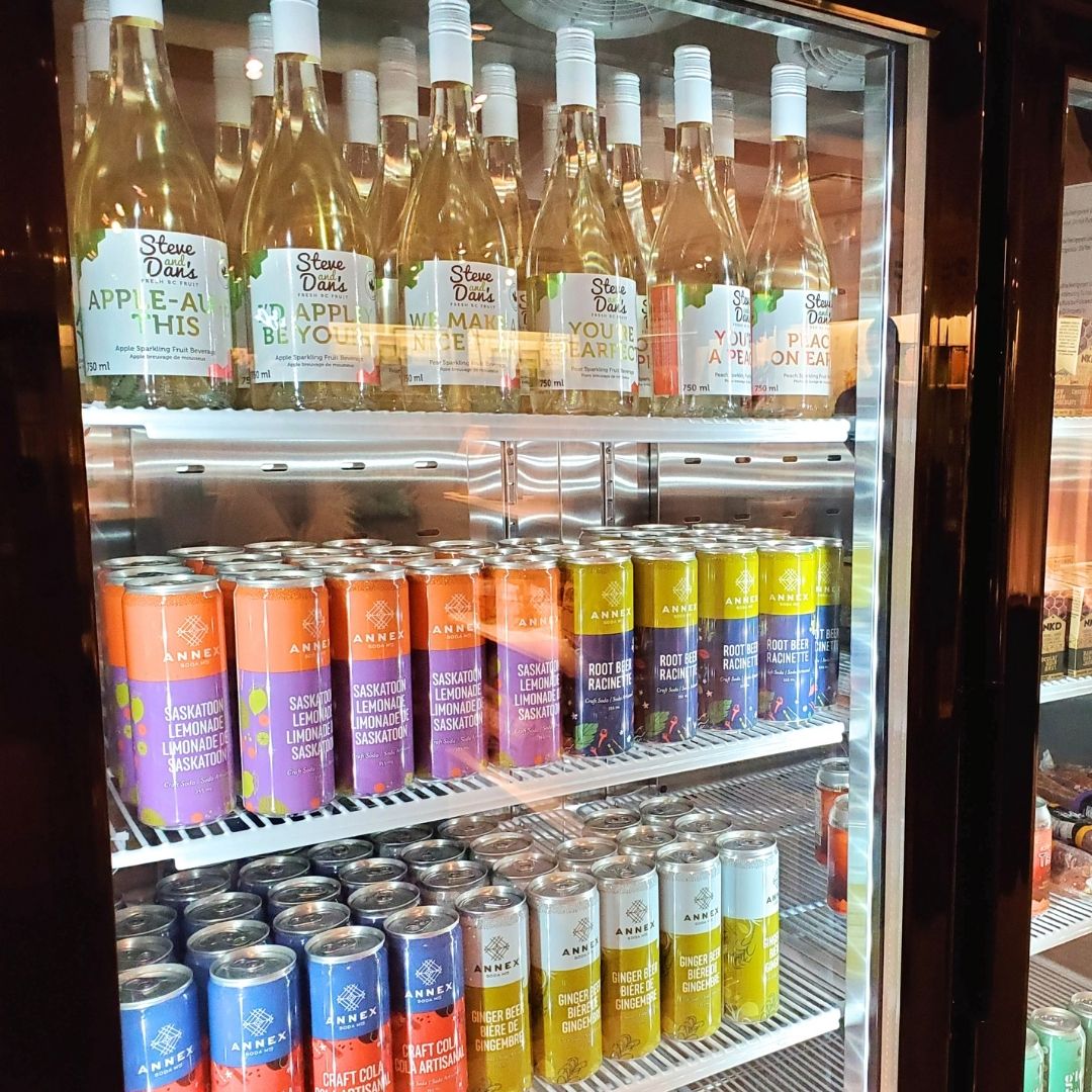 Assorted cold drinks