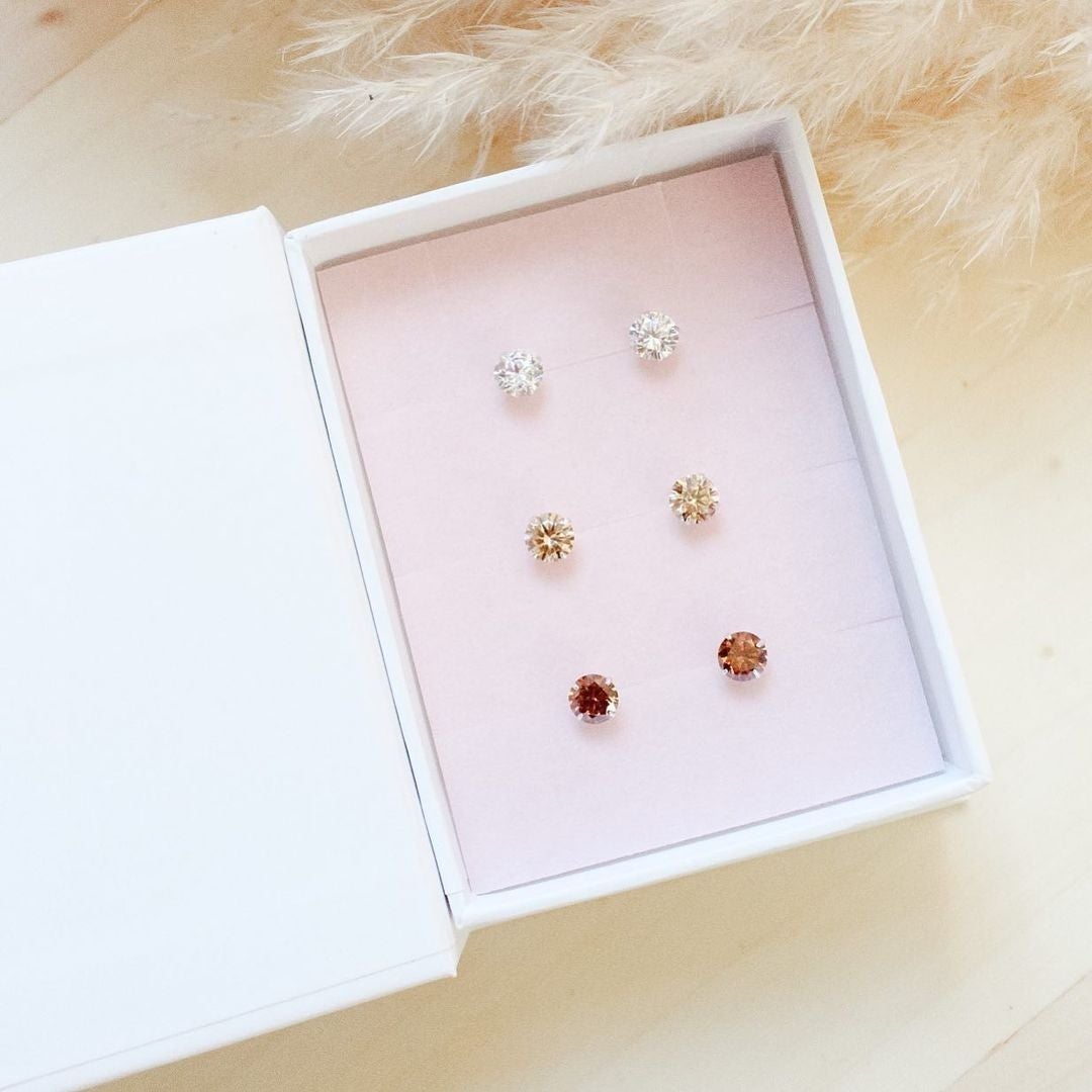 3 earrings