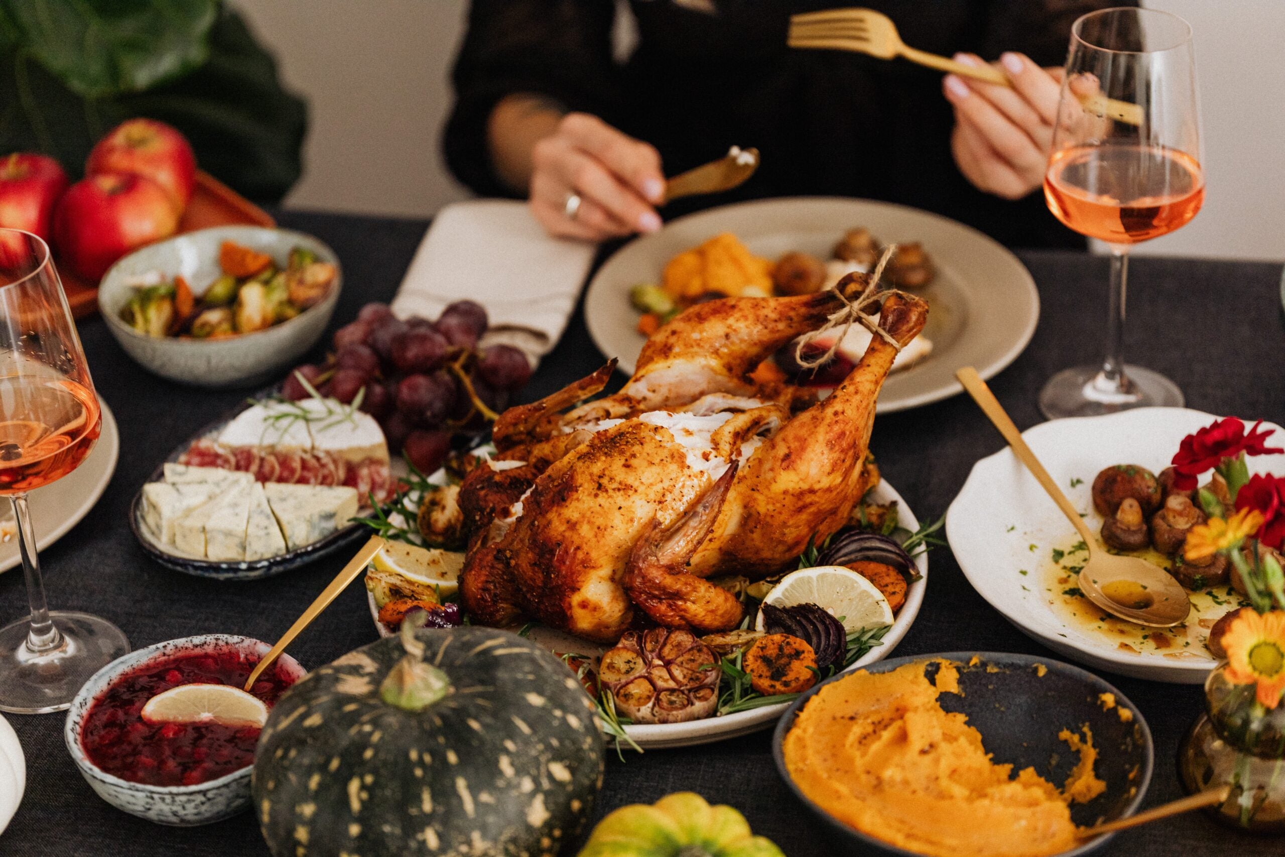 Thanksgiving tablescape